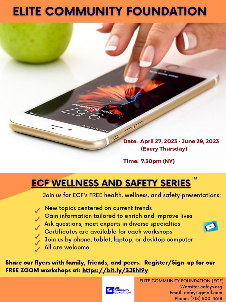 ECF Wellness Series and Safety Series 2023